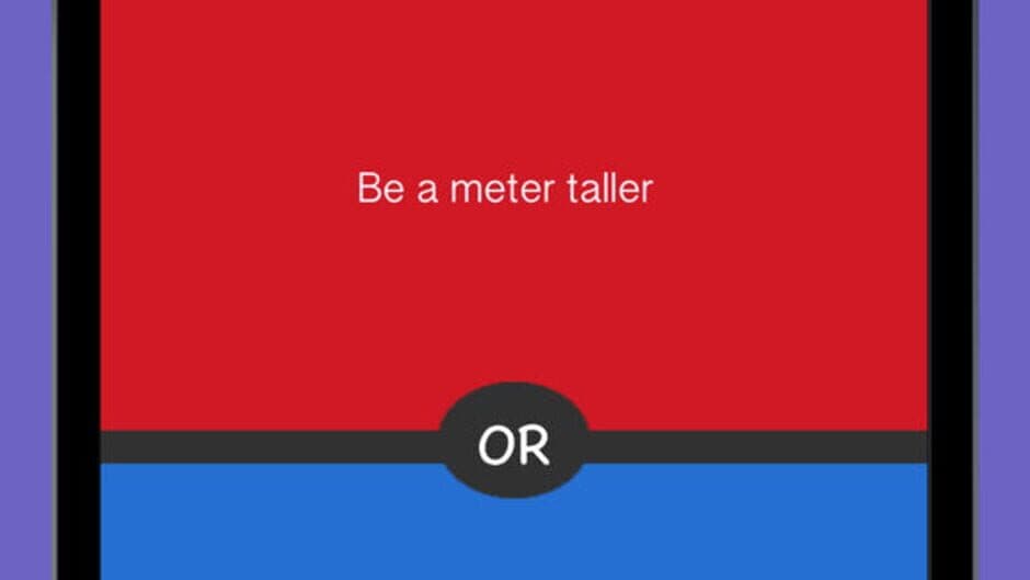 What Would You Choose? Rather screenshot