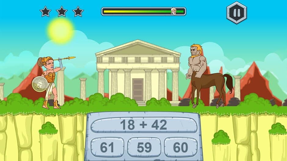 Zeus vs Monsters: Math Game for Kids screenshot