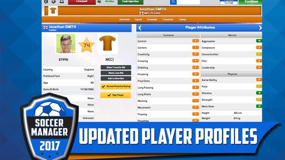 Soccer Manager 2017 screenshot