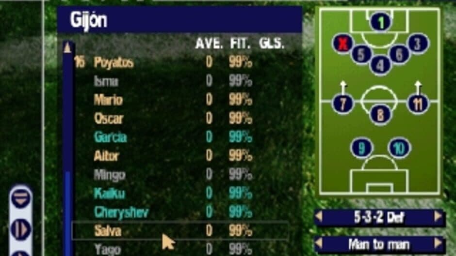 Anstoss Premier Manager screenshot