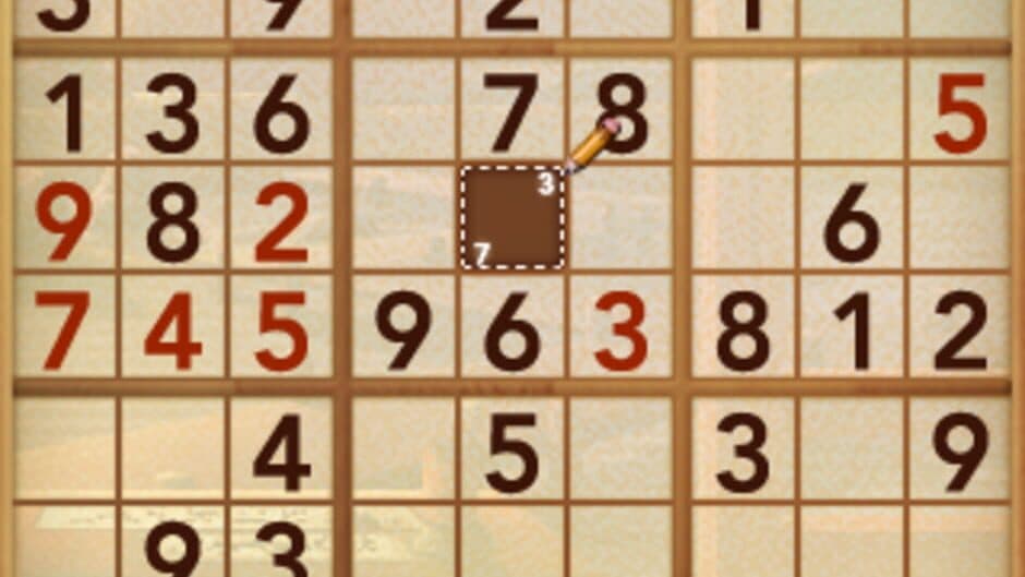 Sudoku screenshot