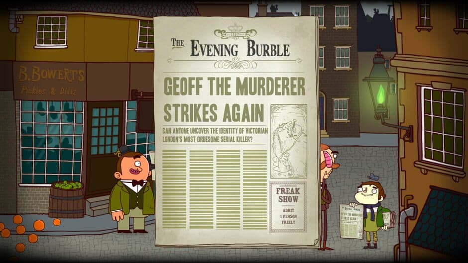 The Adventures of Bertram Fiddle: Episode 1 - A Dreadly Business screenshot