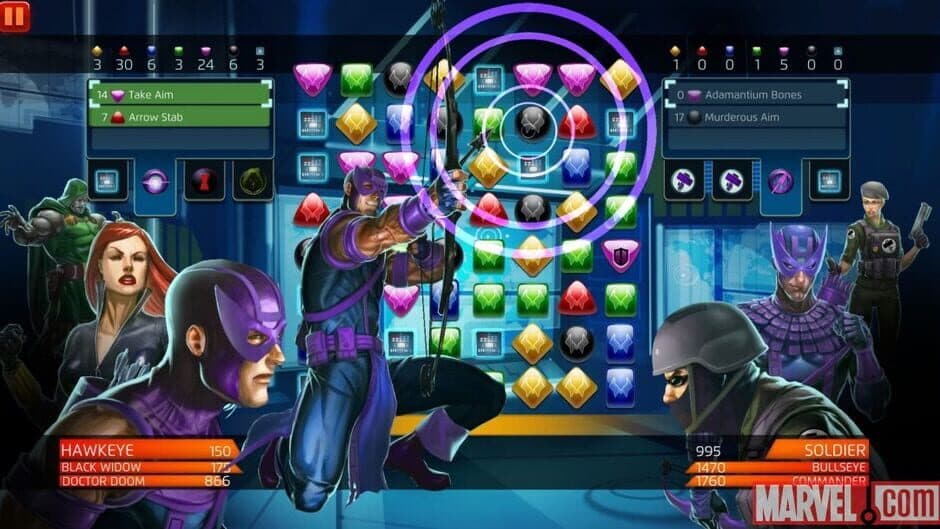 Marvel Puzzle Quest screenshot