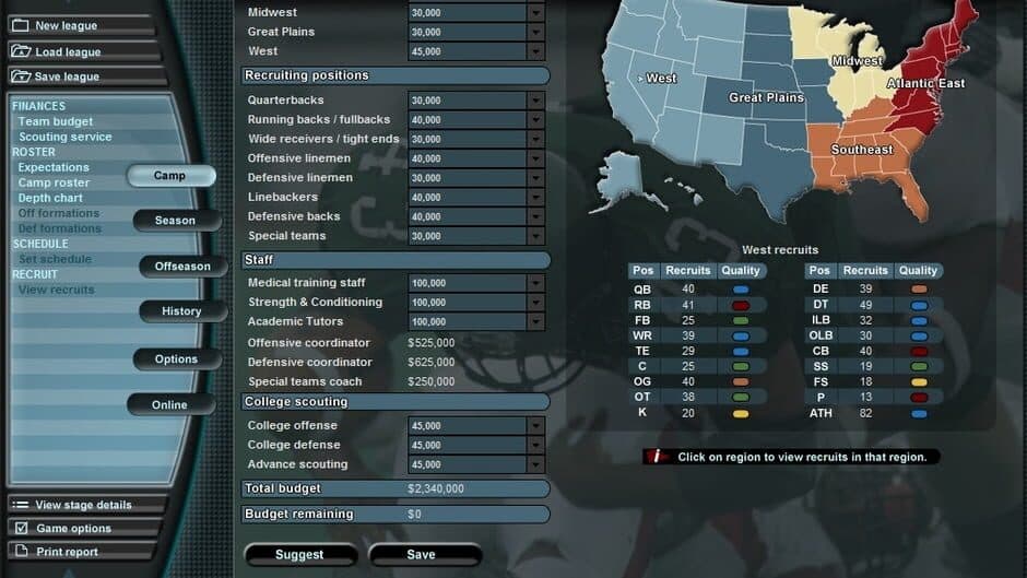 Bowl Bound College Football screenshot