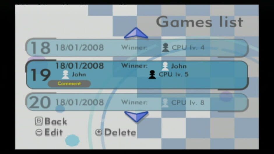 Wii Chess screenshot