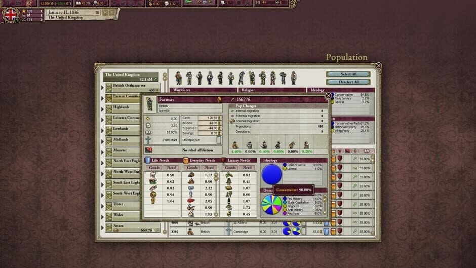 Victoria II screenshot