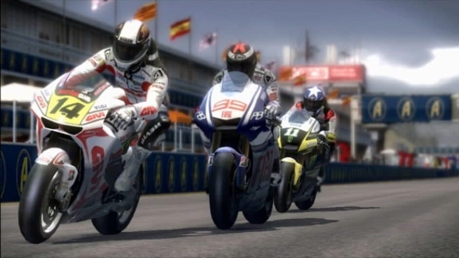 MotoGP 10/11 screenshot