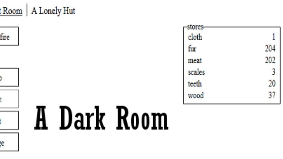 A Dark Room screenshot