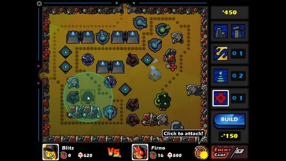 Fire With Fire: Online Tower Attack and Defense screenshot