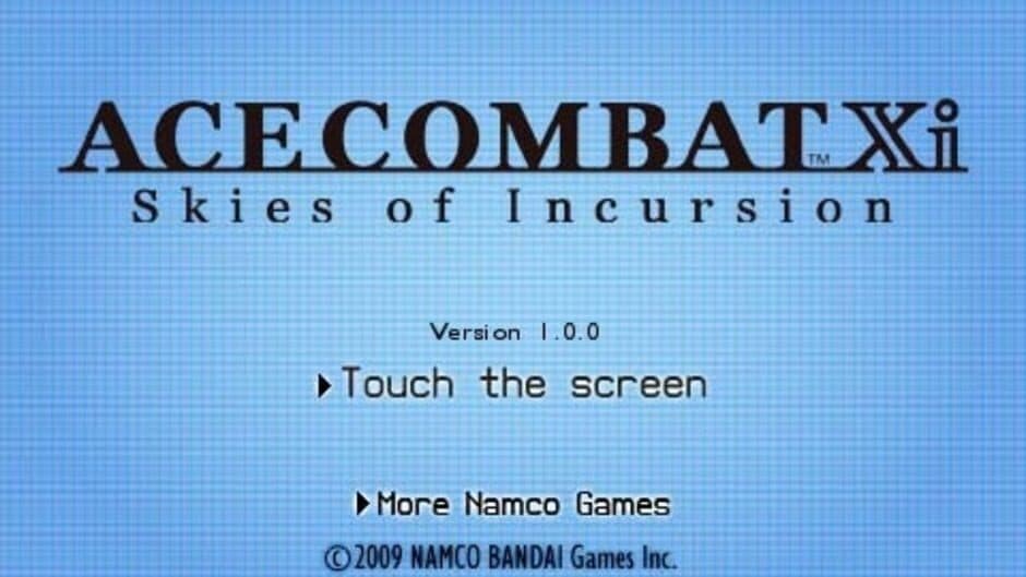 Ace Combat Xi: Skies of Incursion screenshot