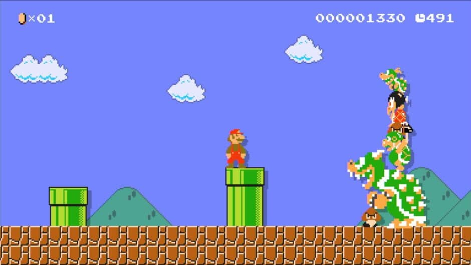 Super Mario Maker screenshot