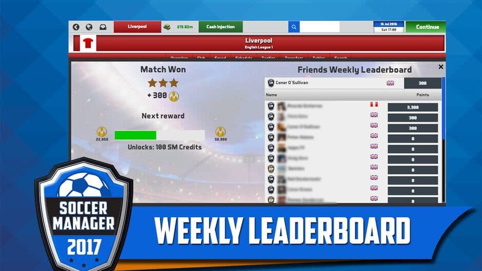 Soccer Manager 2017 screenshot
