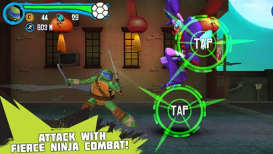 Teenage Mutant Ninja Turtles: Rooftop Run screenshot