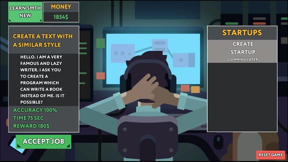 while True: learn() screenshot