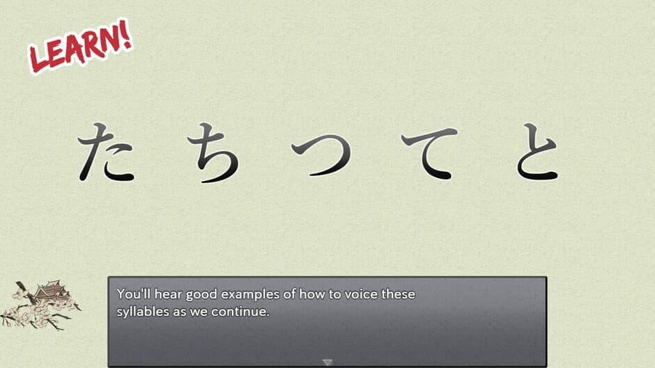 Learn Japanese to Survive! Hiragana Battle screenshot