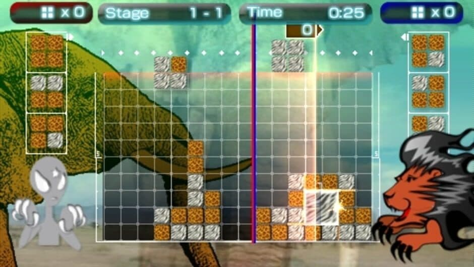 Lumines II screenshot
