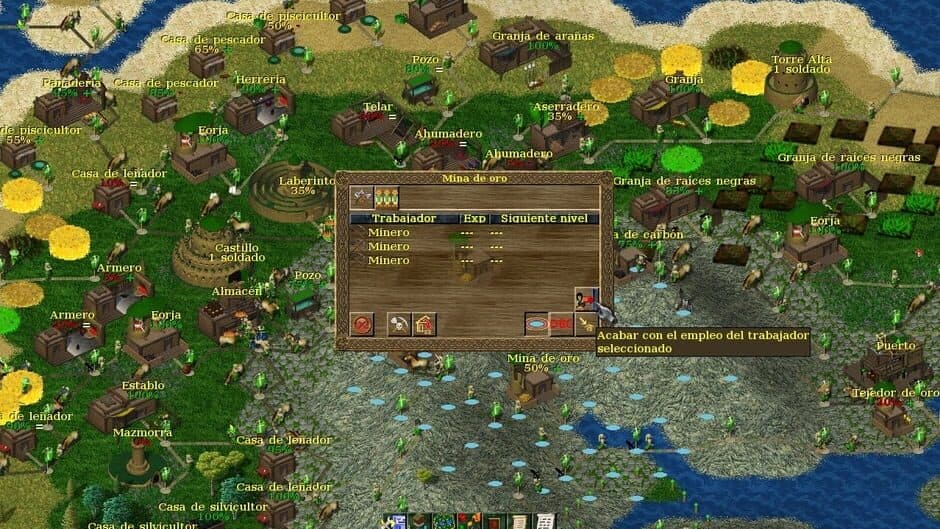 Widelands screenshot
