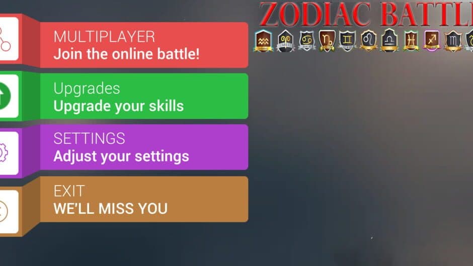 Zodiac Battles screenshot
