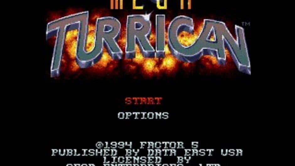 Mega Turrican screenshot
