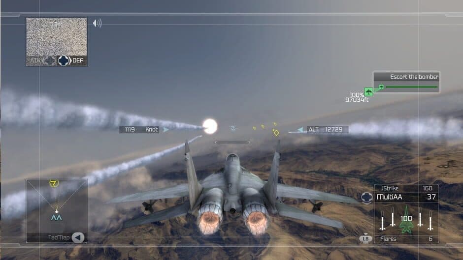 Tom Clancy's H.A.W.X screenshot
