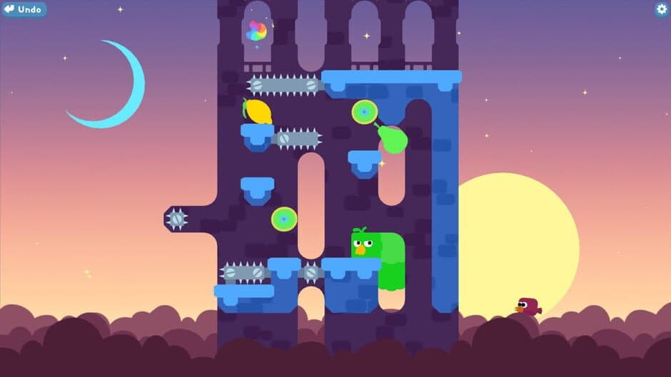Snakebird screenshot