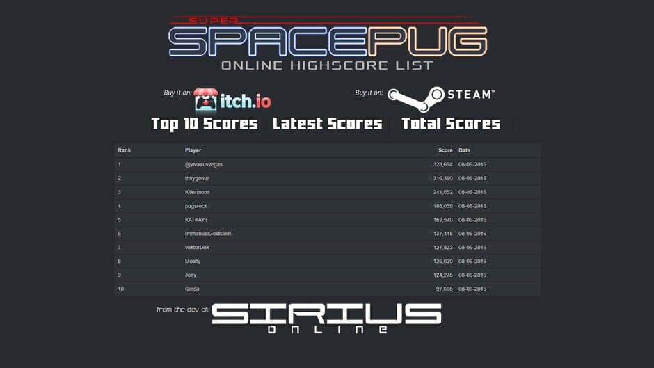 Super Space Pug screenshot