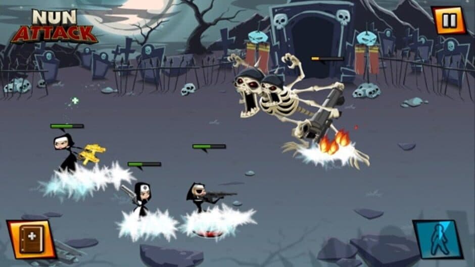 Nun Attack screenshot