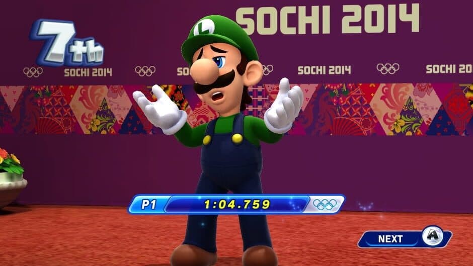 Mario & Sonic at the Sochi 2014 Olympic Winter Games screenshot
