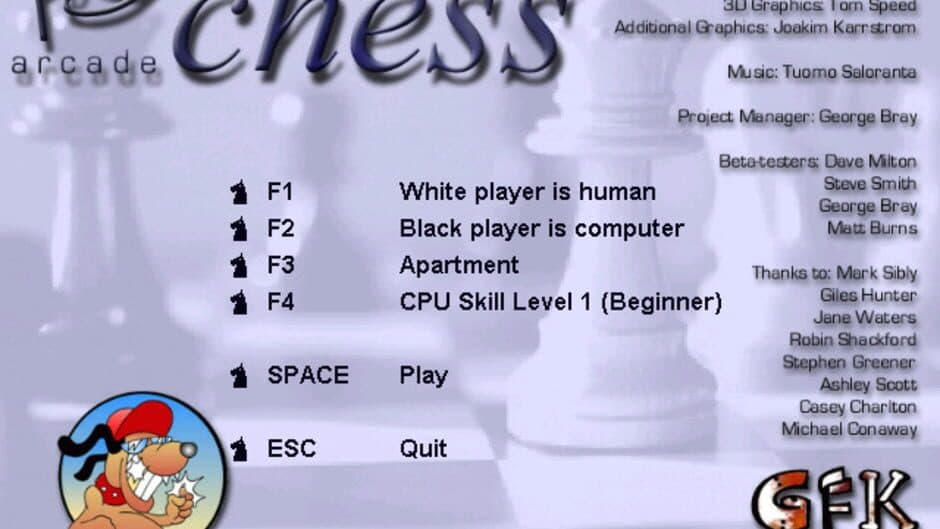 Arcade Chess screenshot
