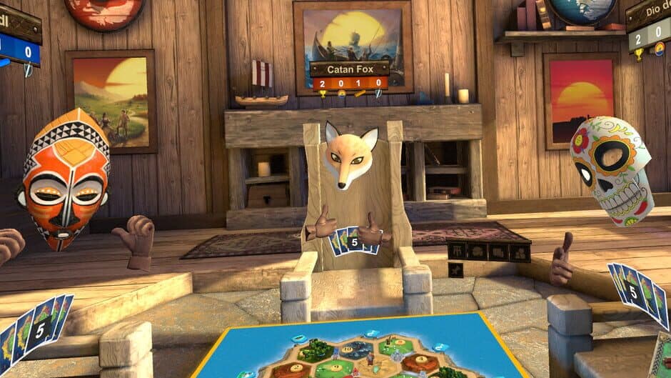 Catan VR screenshot
