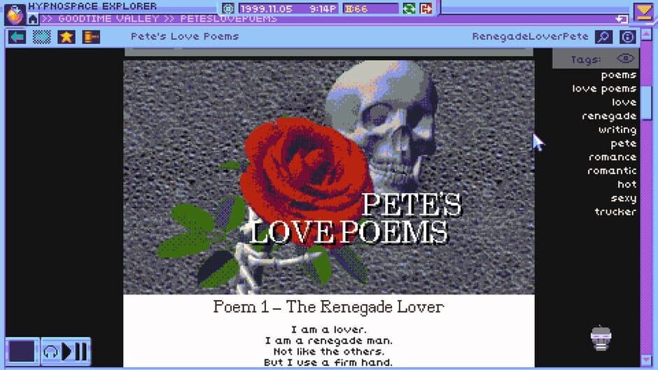 Hypnospace Outlaw screenshot