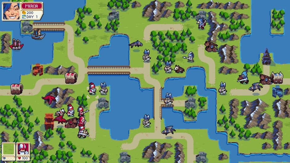 Wargroove screenshot