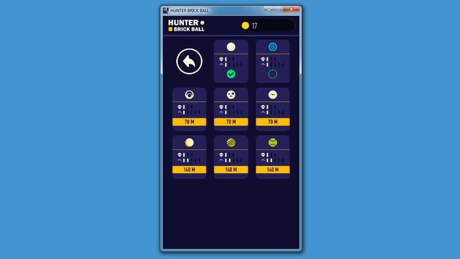 Hunter Brick Ball screenshot