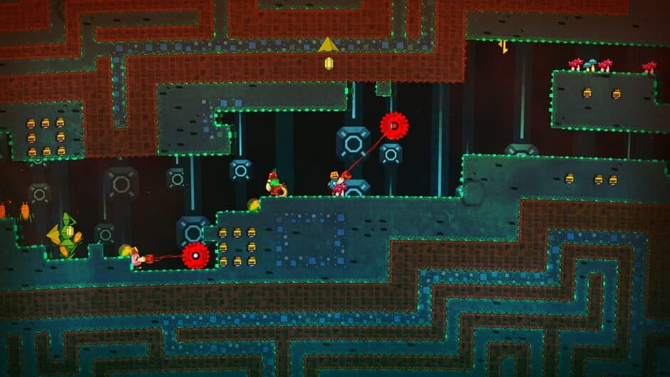 PixelJunk Nom Nom Galaxy screenshot