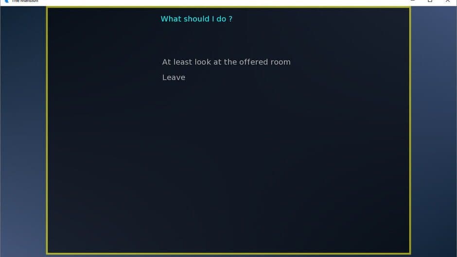 The Mansion screenshot