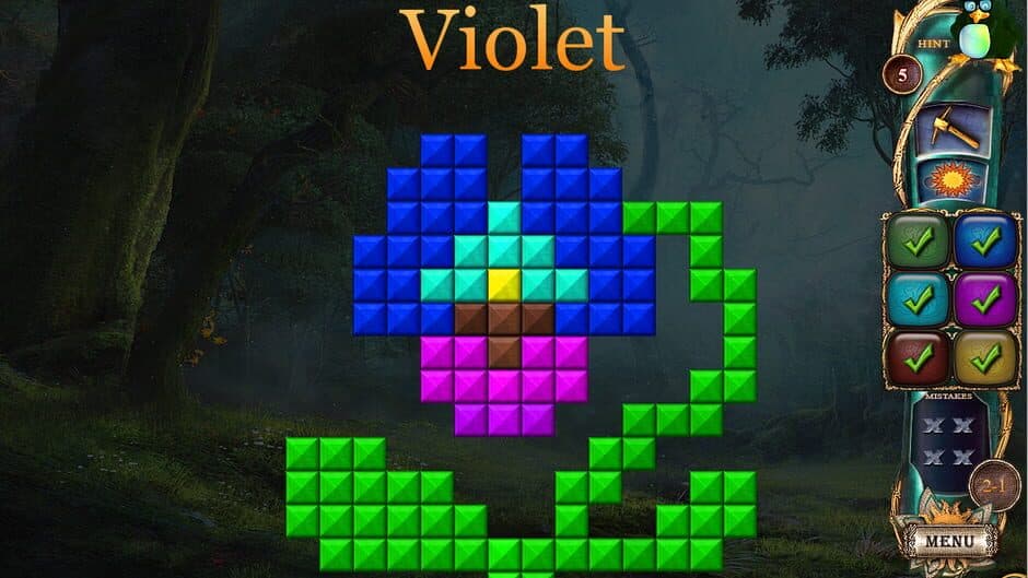 Fantasy Mosaics 16: Six Colors in Wonderland screenshot