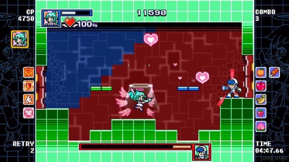 Gal Gunvolt Burst screenshot