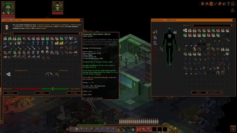 UnderRail screenshot