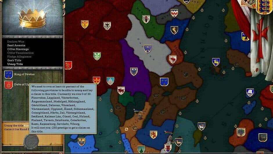 Crusader Kings screenshot