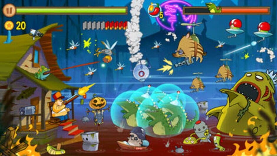 Swamp Attack screenshot
