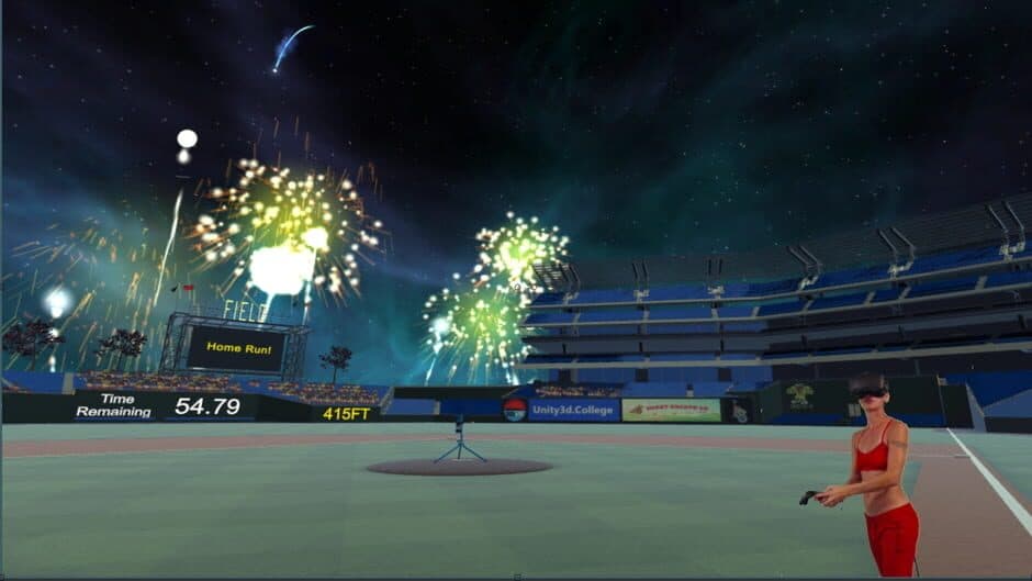VR Baseball - Home Run Competition screenshot