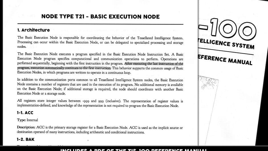 TIS-100 screenshot
