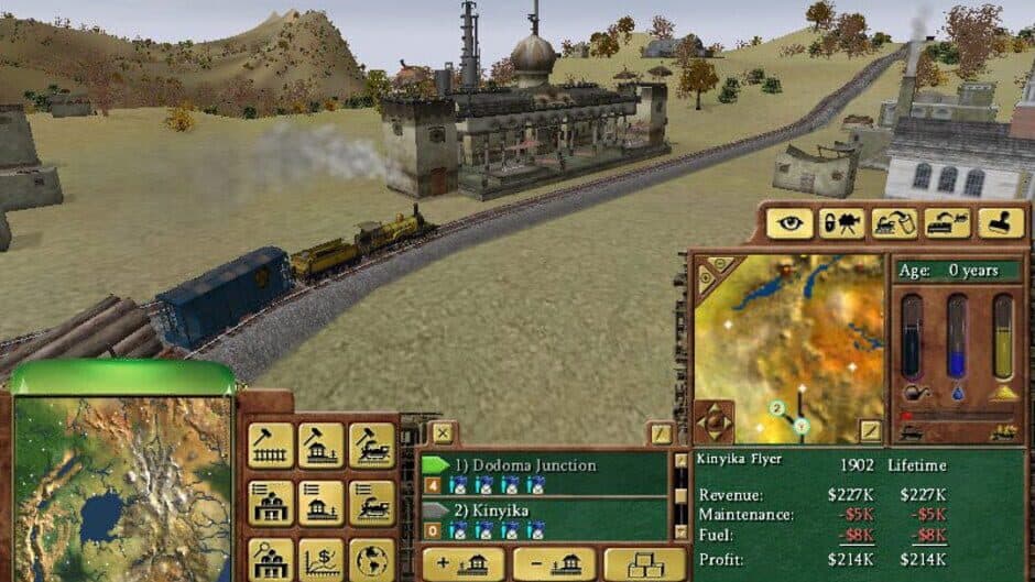 Railroad Tycoon 3 screenshot