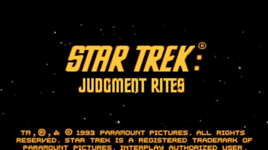 Star Trek: Judgment Rites screenshot