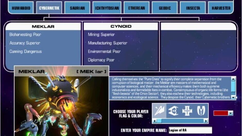 Master of Orion III screenshot