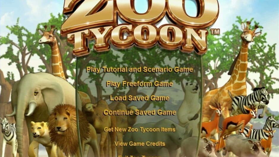 Zoo Tycoon screenshot