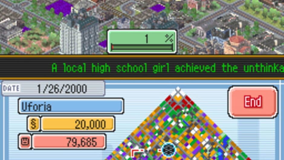SimCity DS screenshot