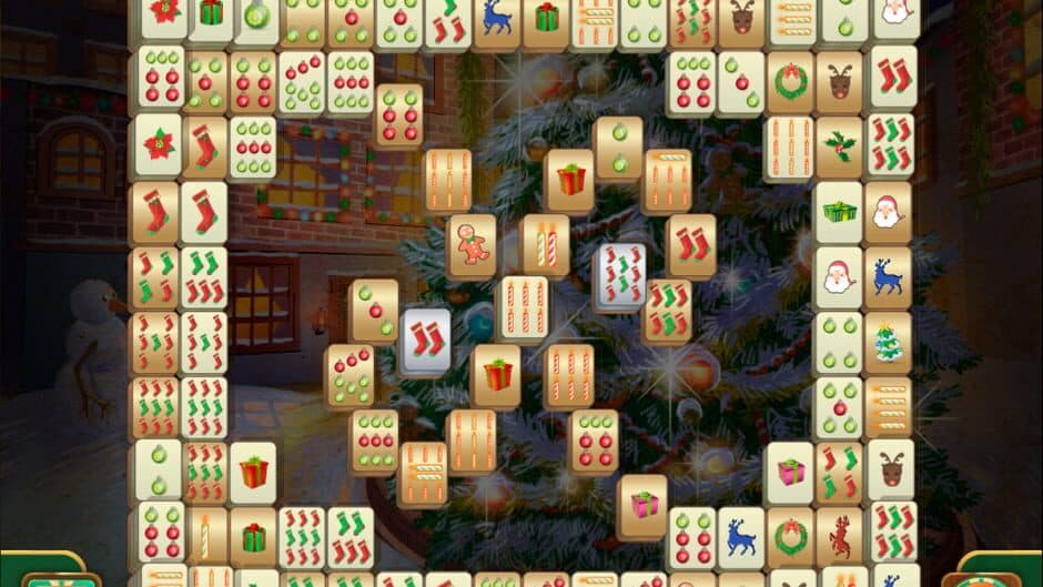 Christmas Mahjong screenshot