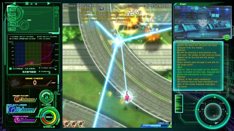 Raiden V screenshot