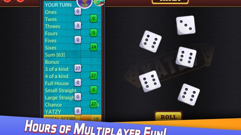 Yatzy: Classic Dice Game screenshot